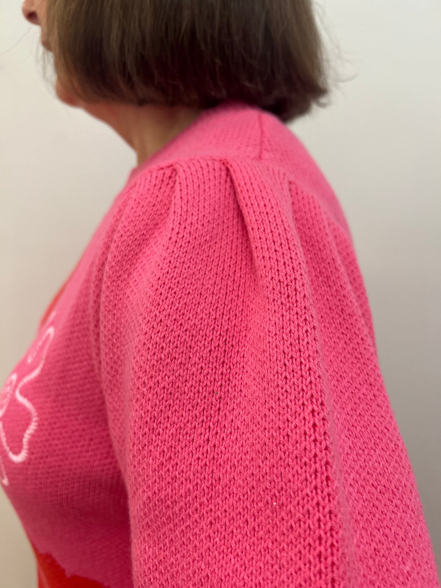 Pink Mix Sweater by Jodifl