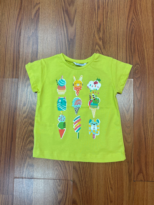 May Girls Citron Popsicle Tee