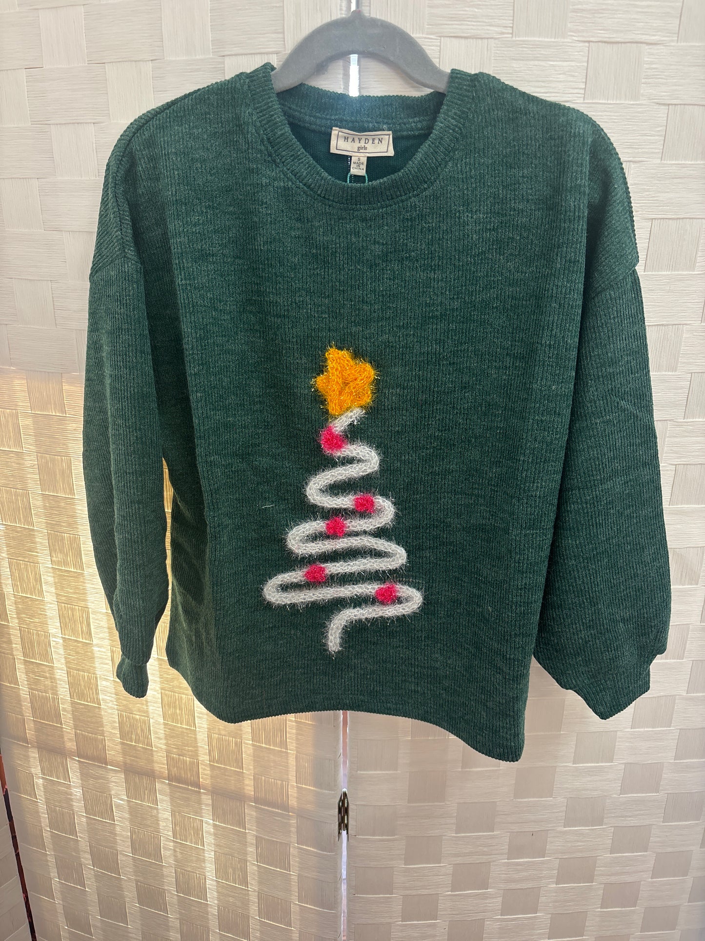 Hayden Christmas Tree Sweater