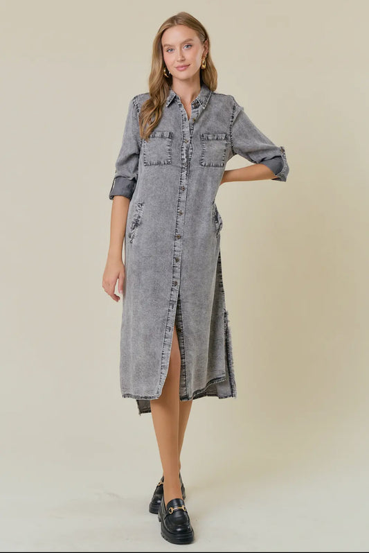 Doe + Rae Denim Dress