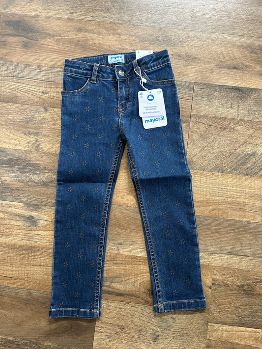 May-Girls Printed Skinny Jeans (JKA)