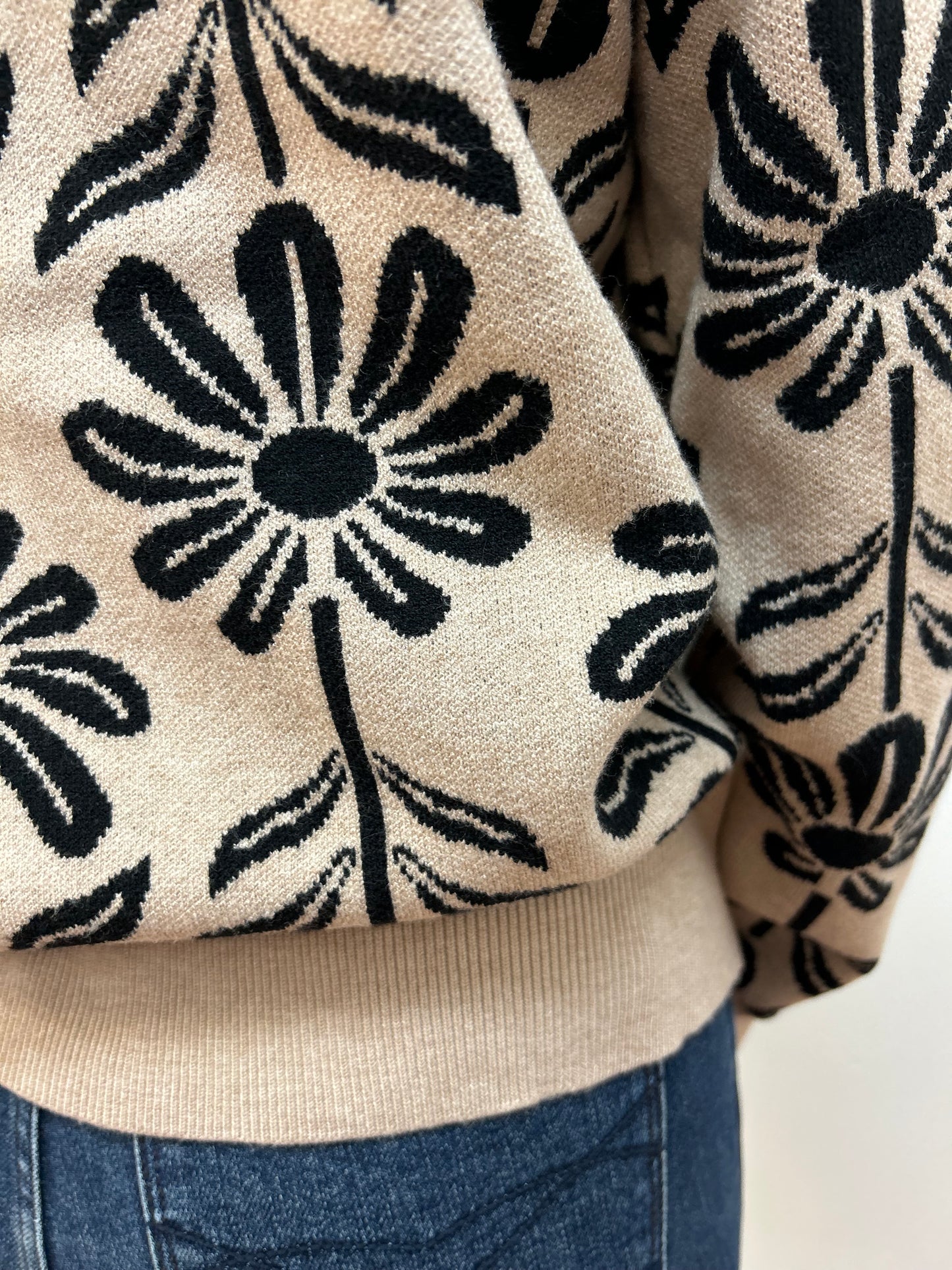 Beginning to Bloom Sweater