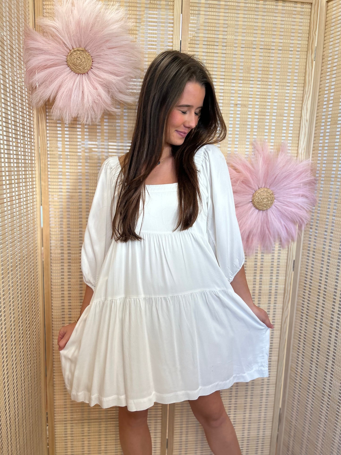 Twill Babydoll Dress (HTT)