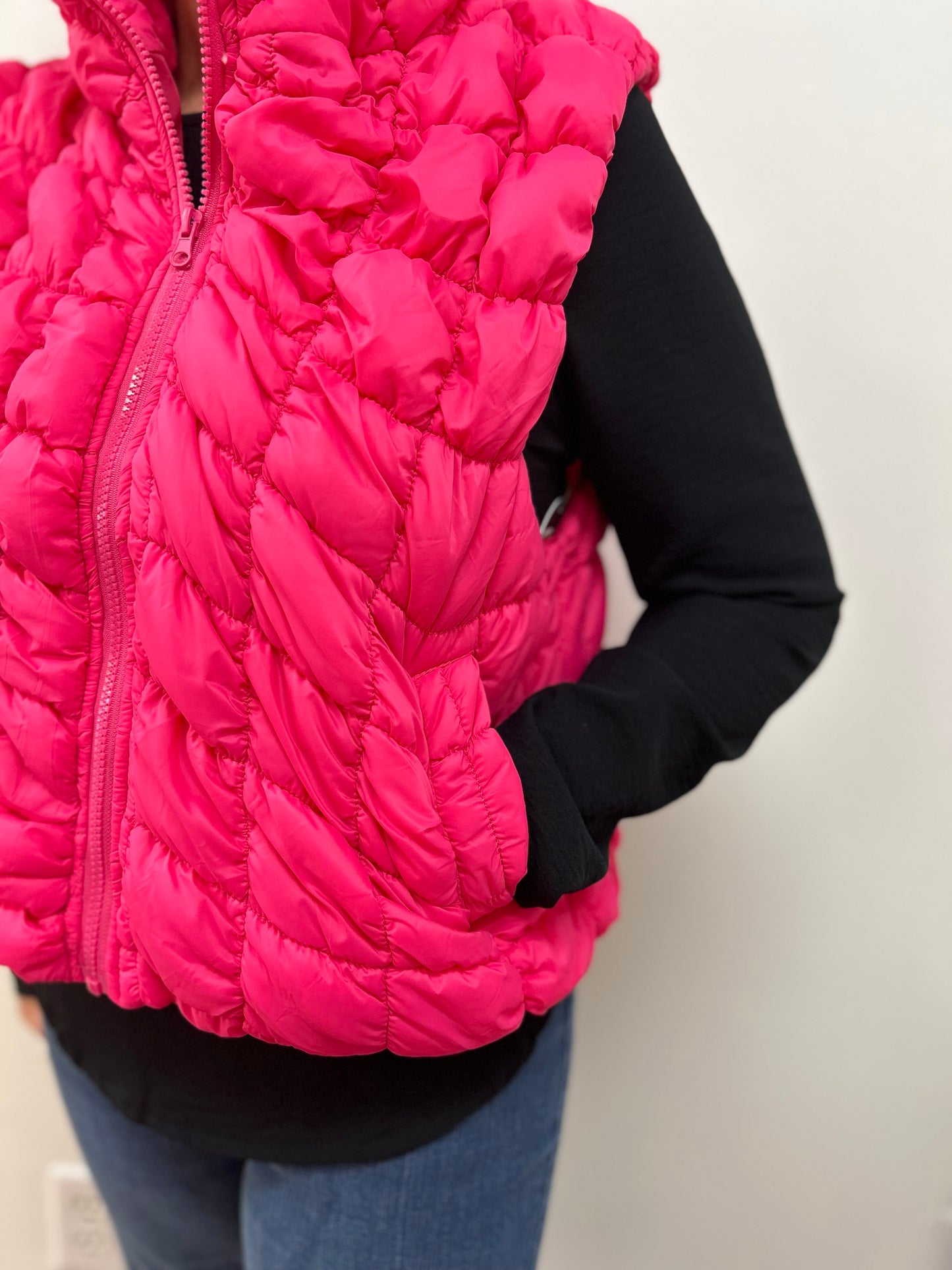 Bubble Puffer Vest by Very J