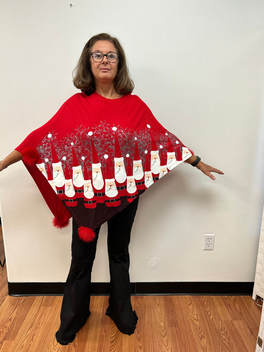 Holiday Poncho