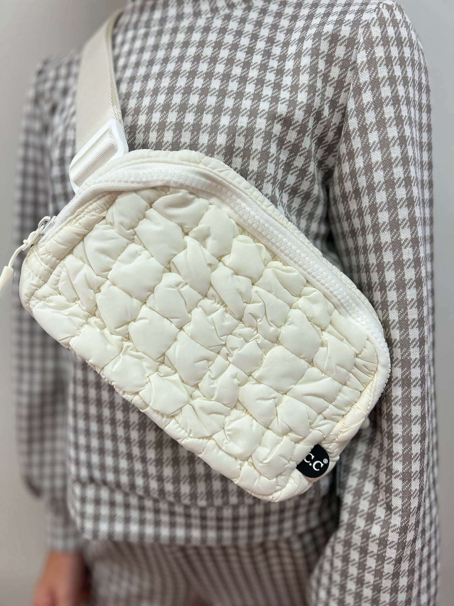 CC Quilted Puffer Fanny Pack