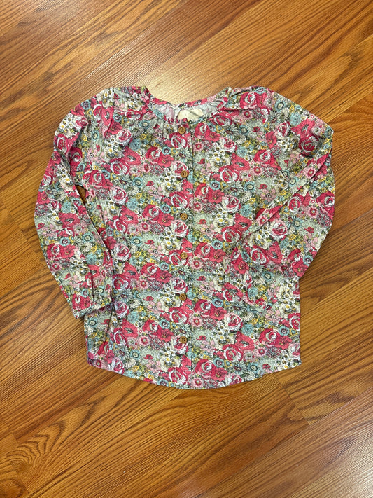 Vignette Girls English Garden Blouse