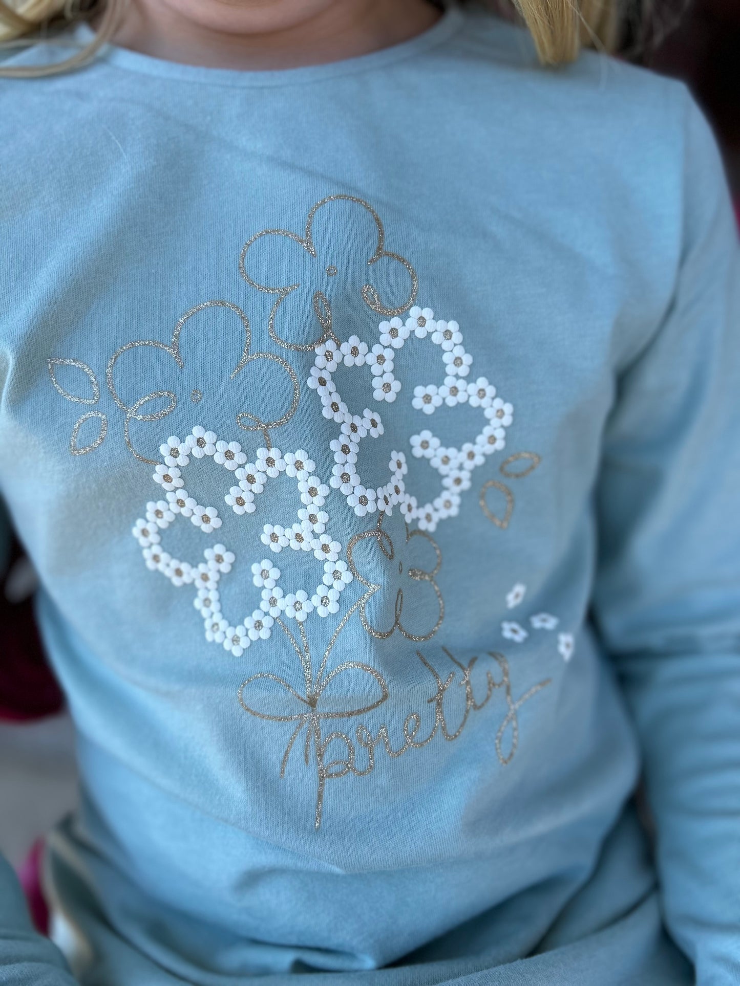 Mayoral Aqua Embellished T-Shirt