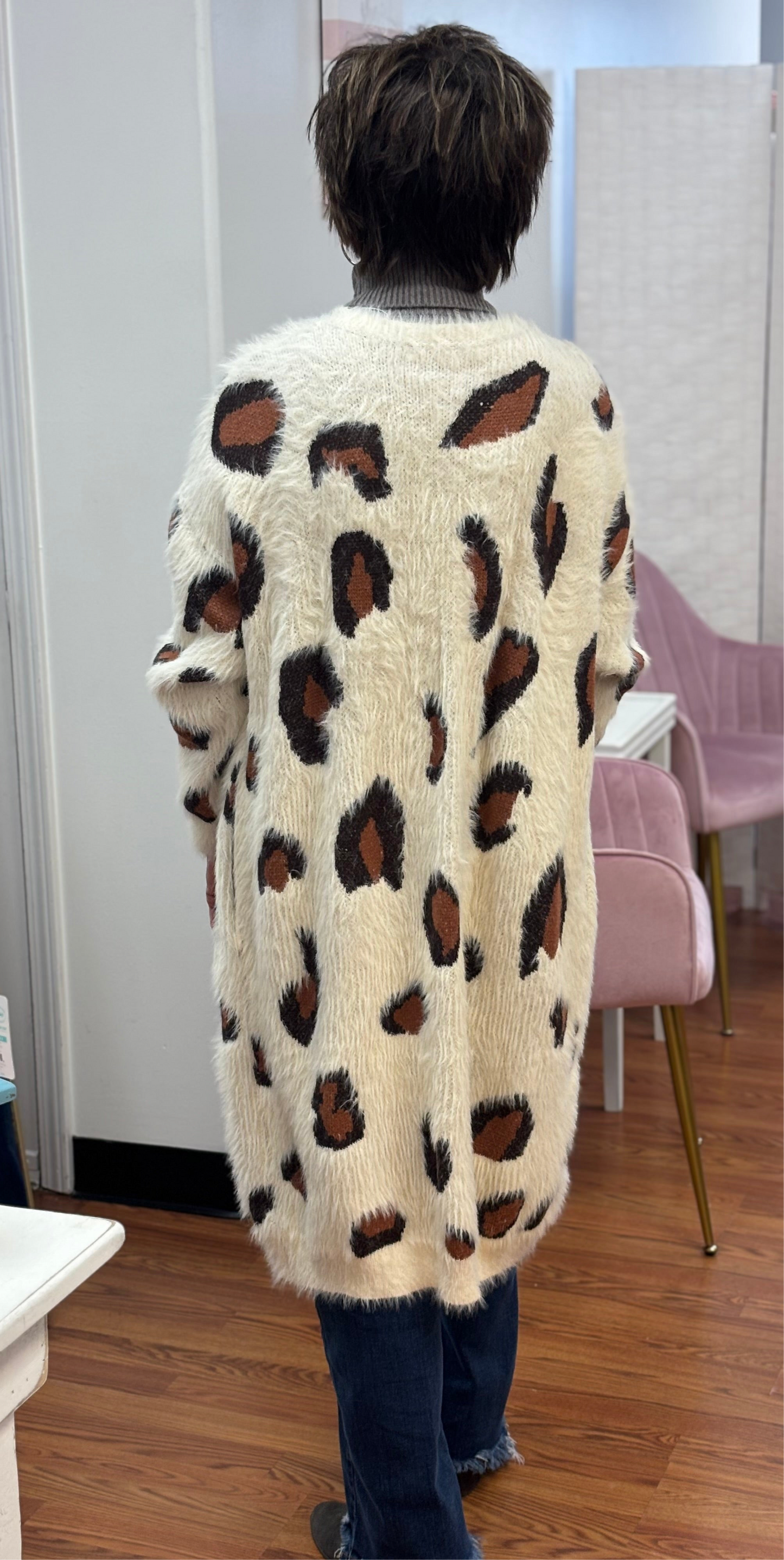 Animal Print Duster