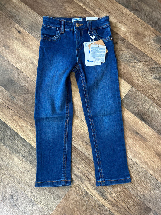 May-Girls Basic Skinny Jeans