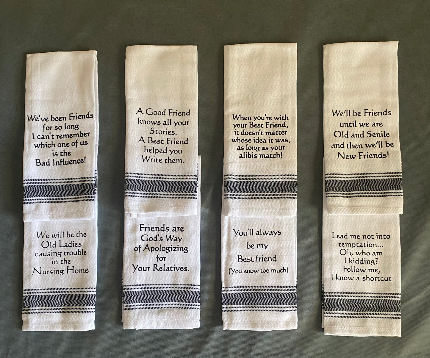 WH - Friends Kitchen Towels (Gina B's)