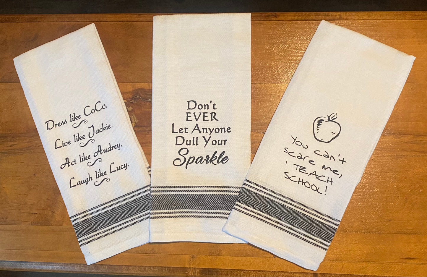 WH - Sayings Kitchen Towels (Gina B's)