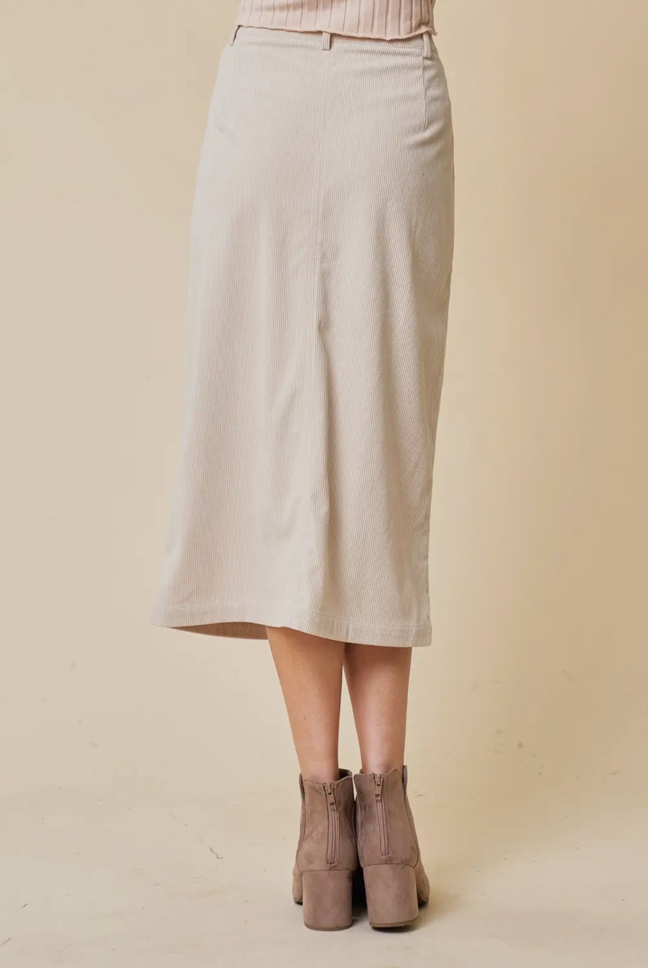 Doe & Rae Corduroy Skirt