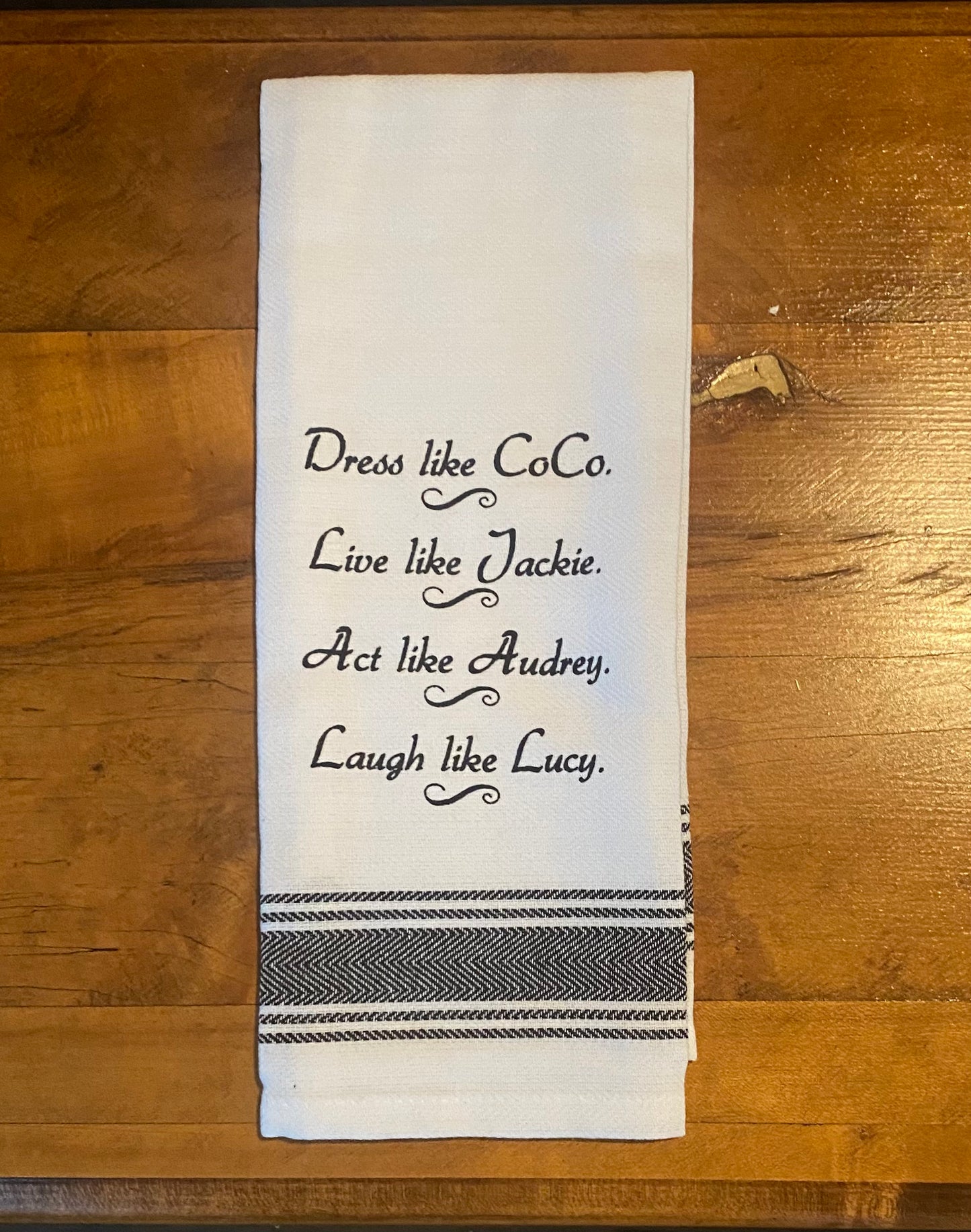 WH - Sayings Kitchen Towels (Gina B's)