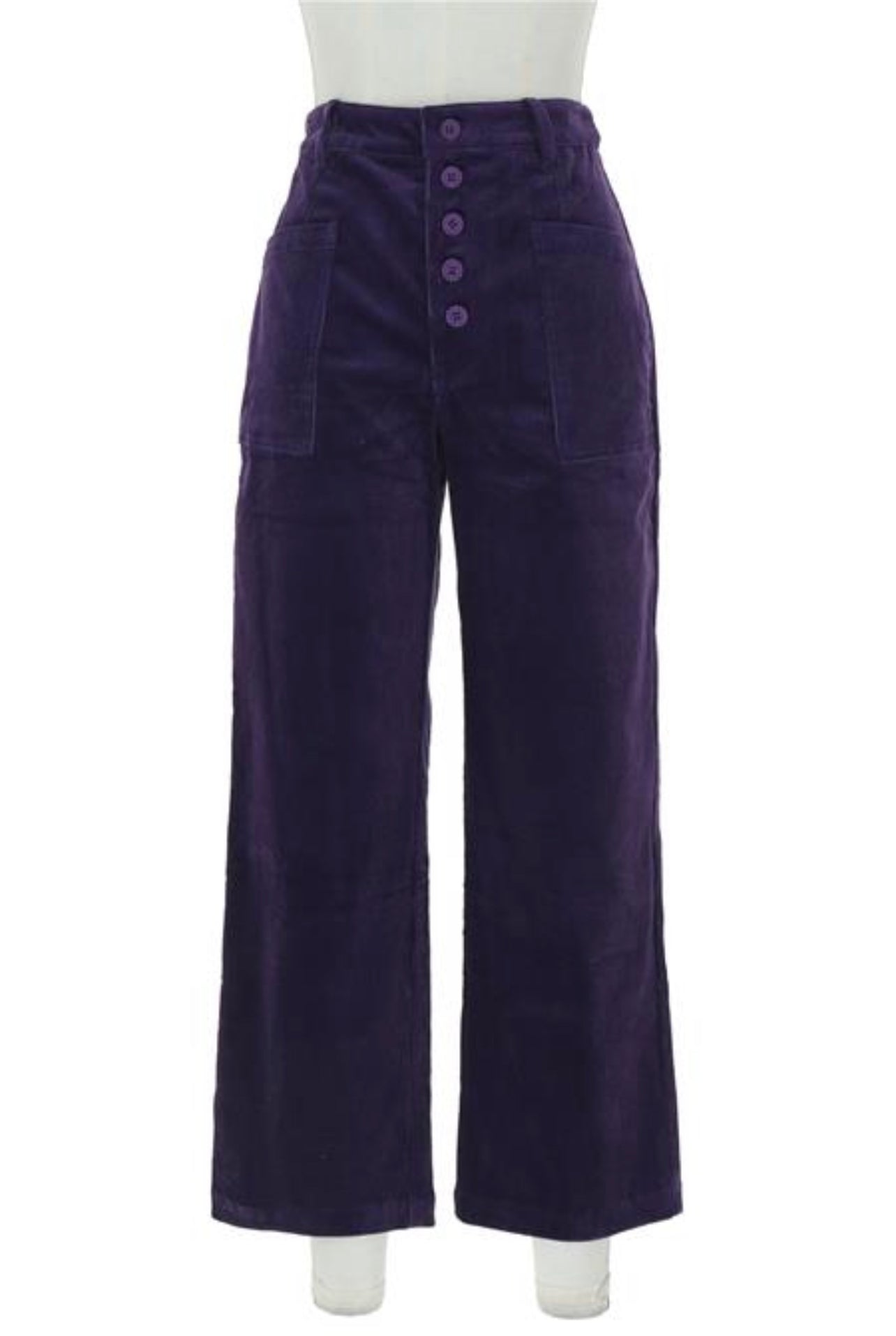 High Waist Corduroy Pant