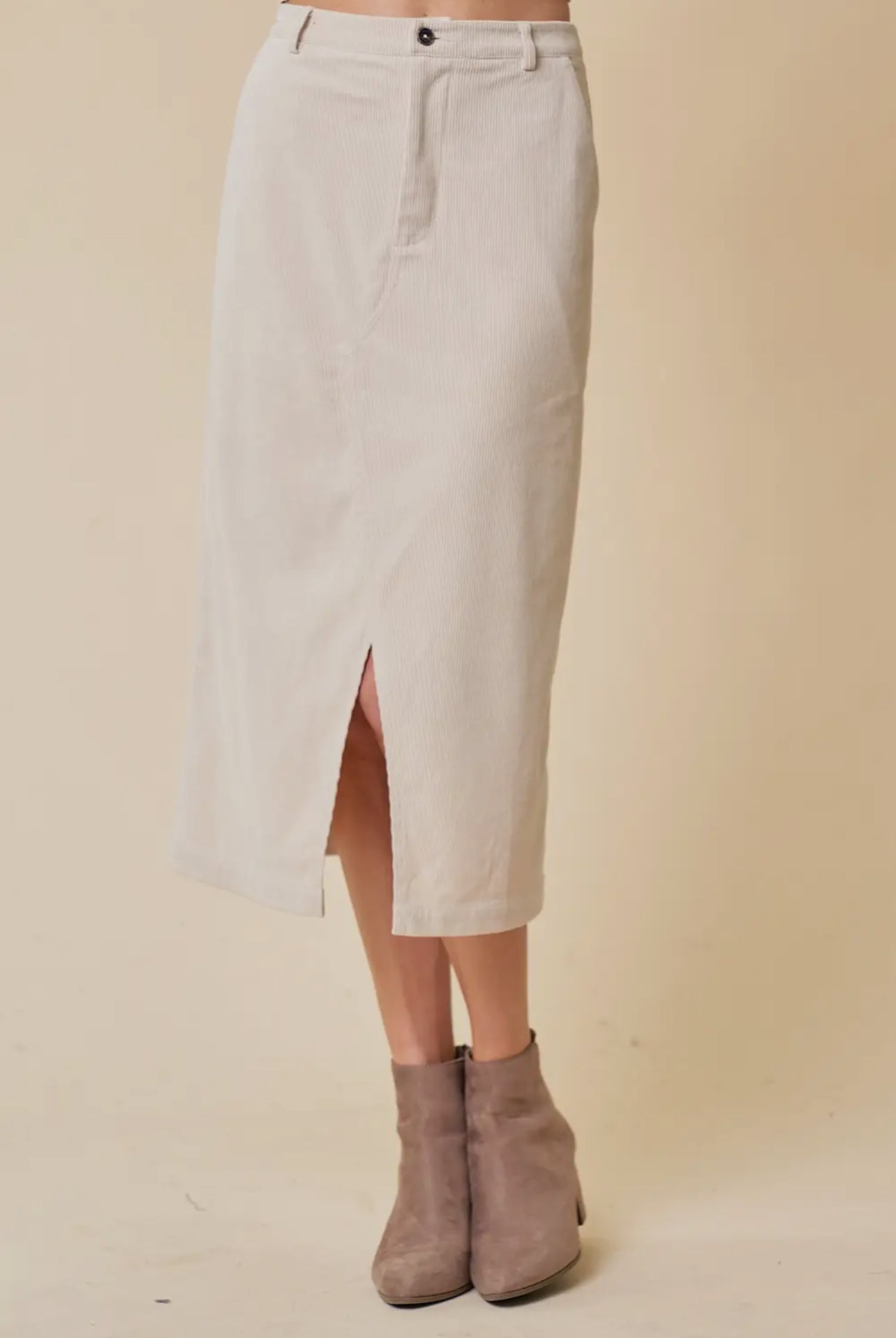 Doe & Rae Corduroy Skirt