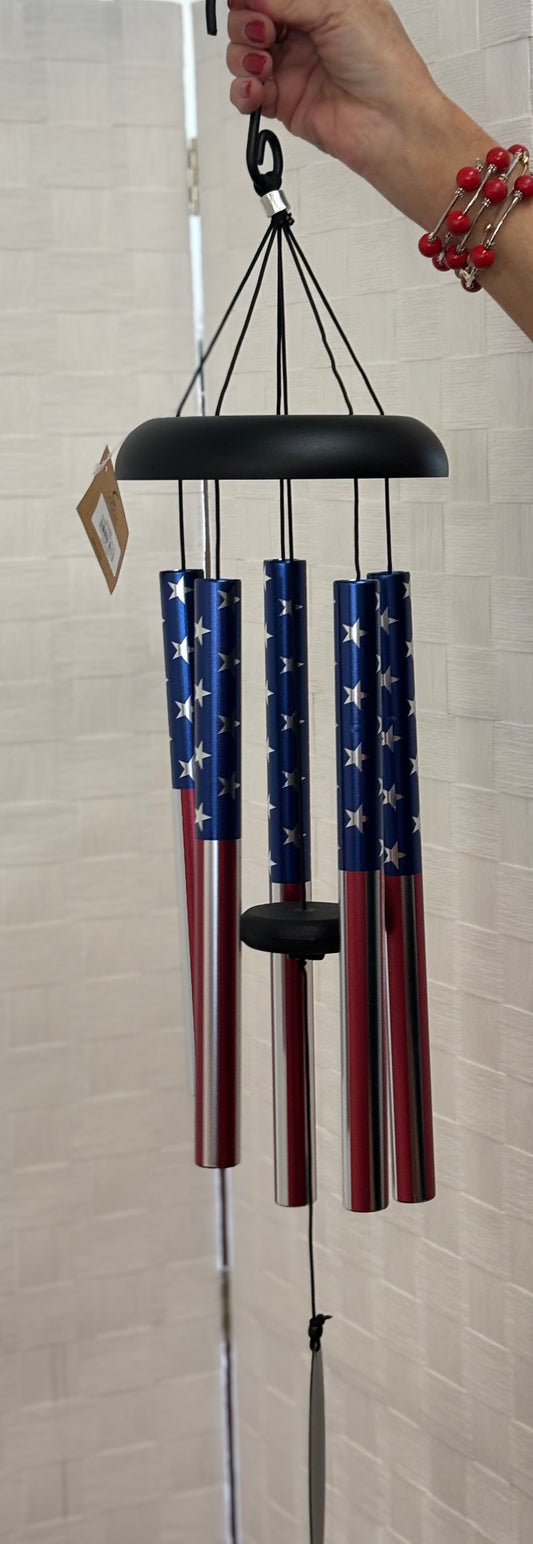 KAC - American Flag Wind Chimes