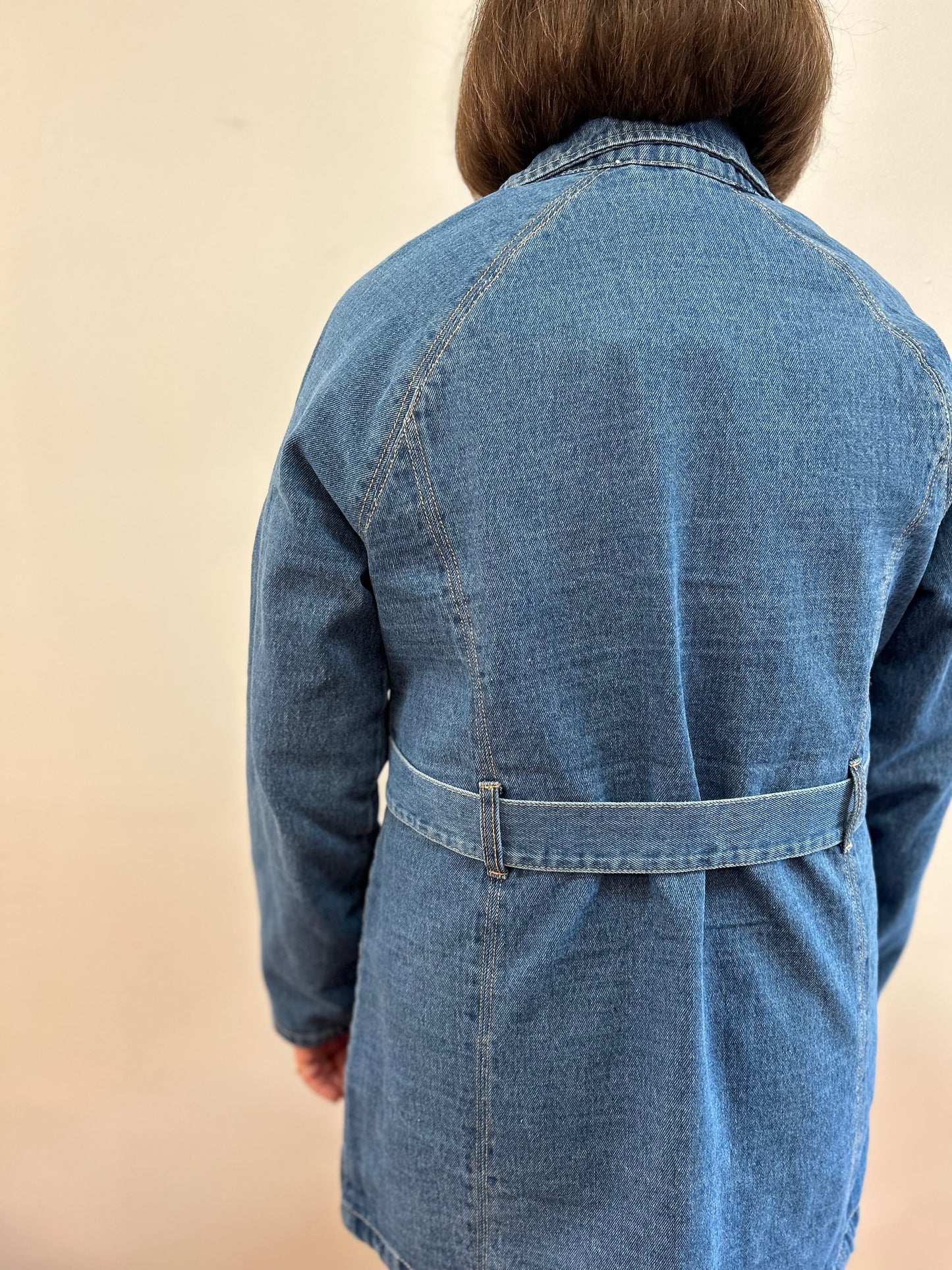 Baccini Denim Trenchcoat