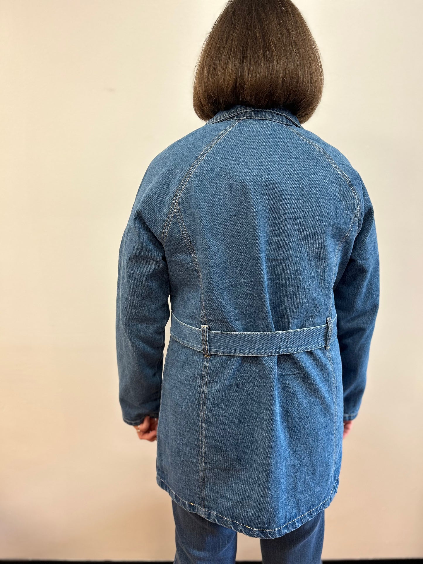 Baccini Denim Trenchcoat