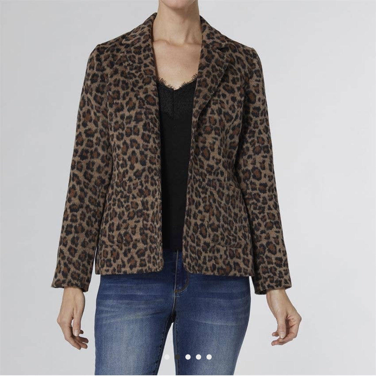 Allison Animal Print Blazer