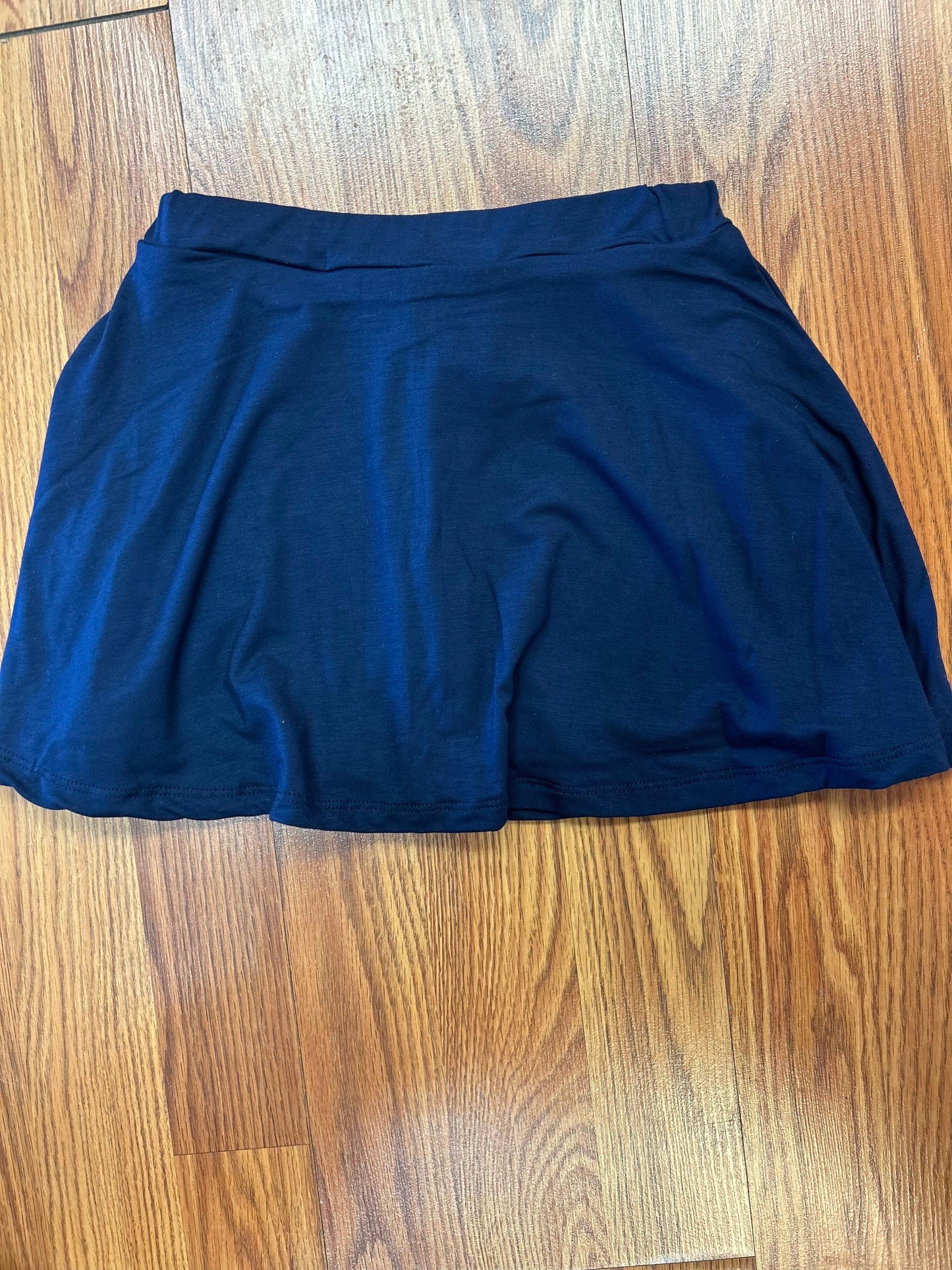 AC407 Girls Navy Skater Skirt