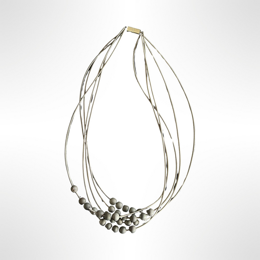 SL-Corded Necklace With Beads