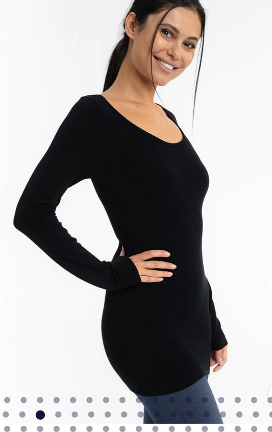 Elietian Reversible Long Sleeve Top