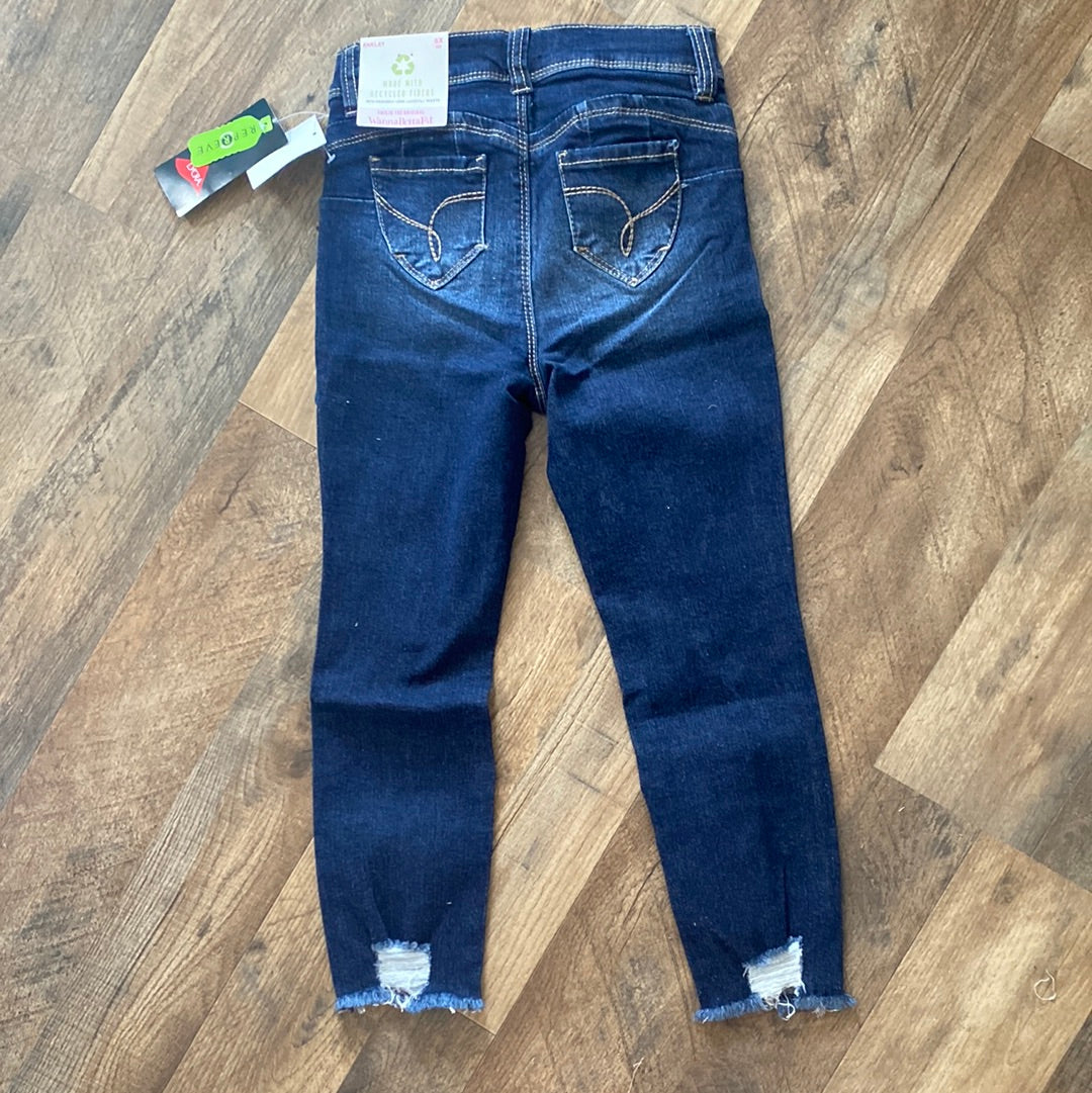 YMI-Toddler Girls Fray Hem Jeans (JKA)