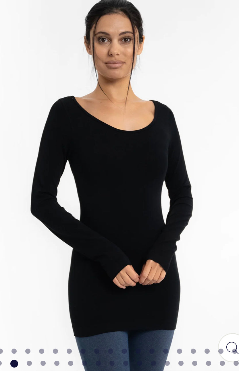 Elietian Reversible Long Sleeve Top