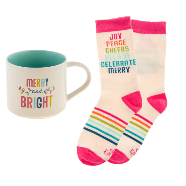 SJ- Mug and Socks Gift Set Box