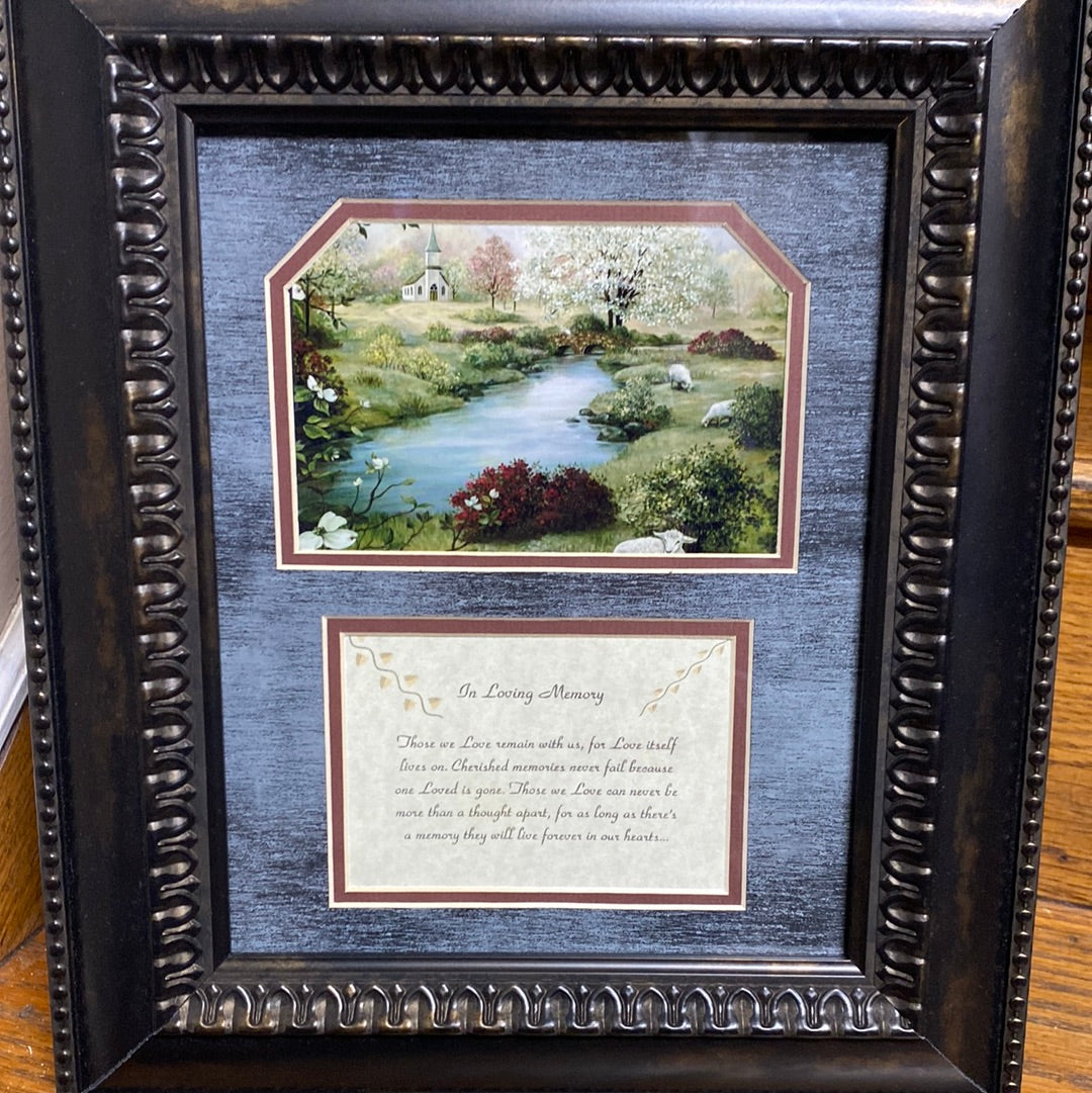 C&E Sympathy Framed Print (Gina B’s)