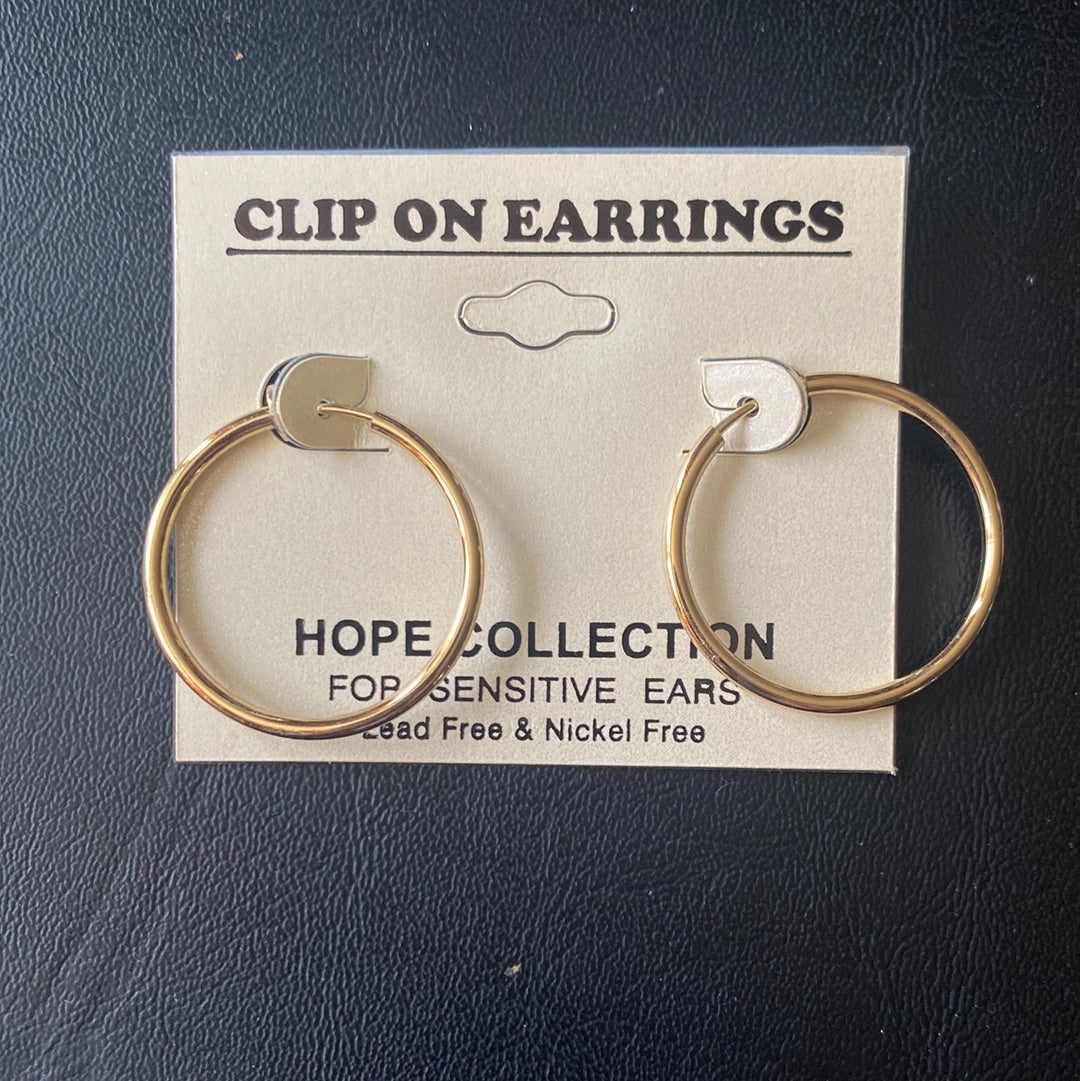 MK- Clip On Earring (Gina B’s)