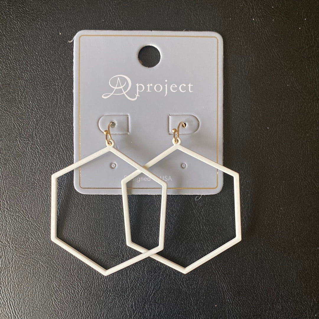 MK- Summer Bright Hex Dangle Earring (Gina B’s)